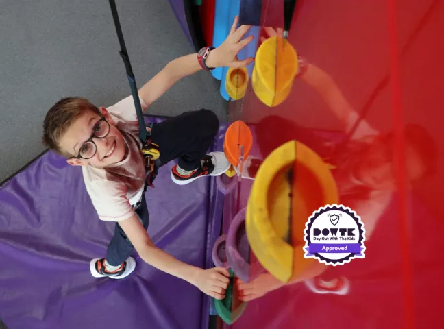 Family climbing session