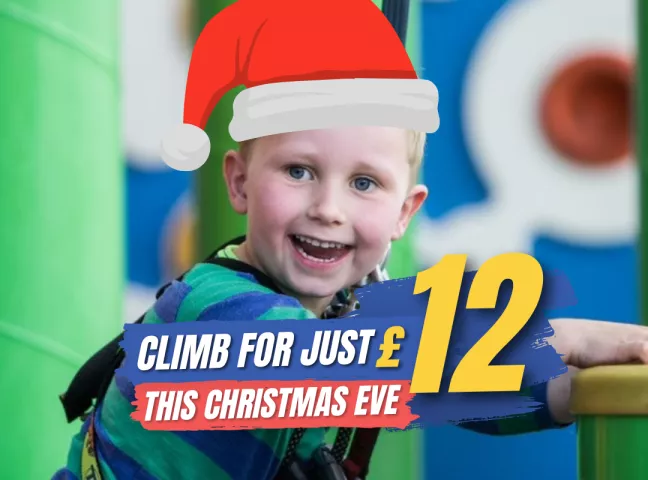 Climb For £12 this Xmas Eve