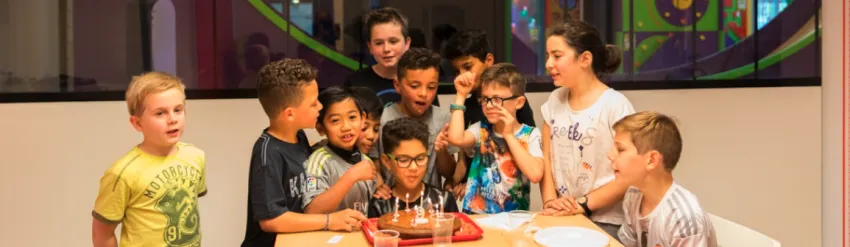 Kids Climbing Party Cake