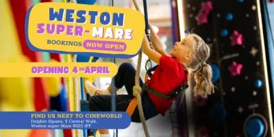OPENING 4th April 2025 - Rock Up Weston-super-Mare