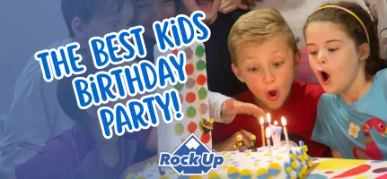 Choose Rock Up for the Best Kids Birthday Party